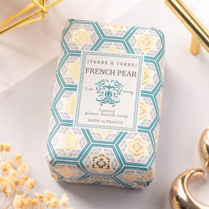 Textile Collection Soaps - French Pear for wholesale by Ton Savon Inc