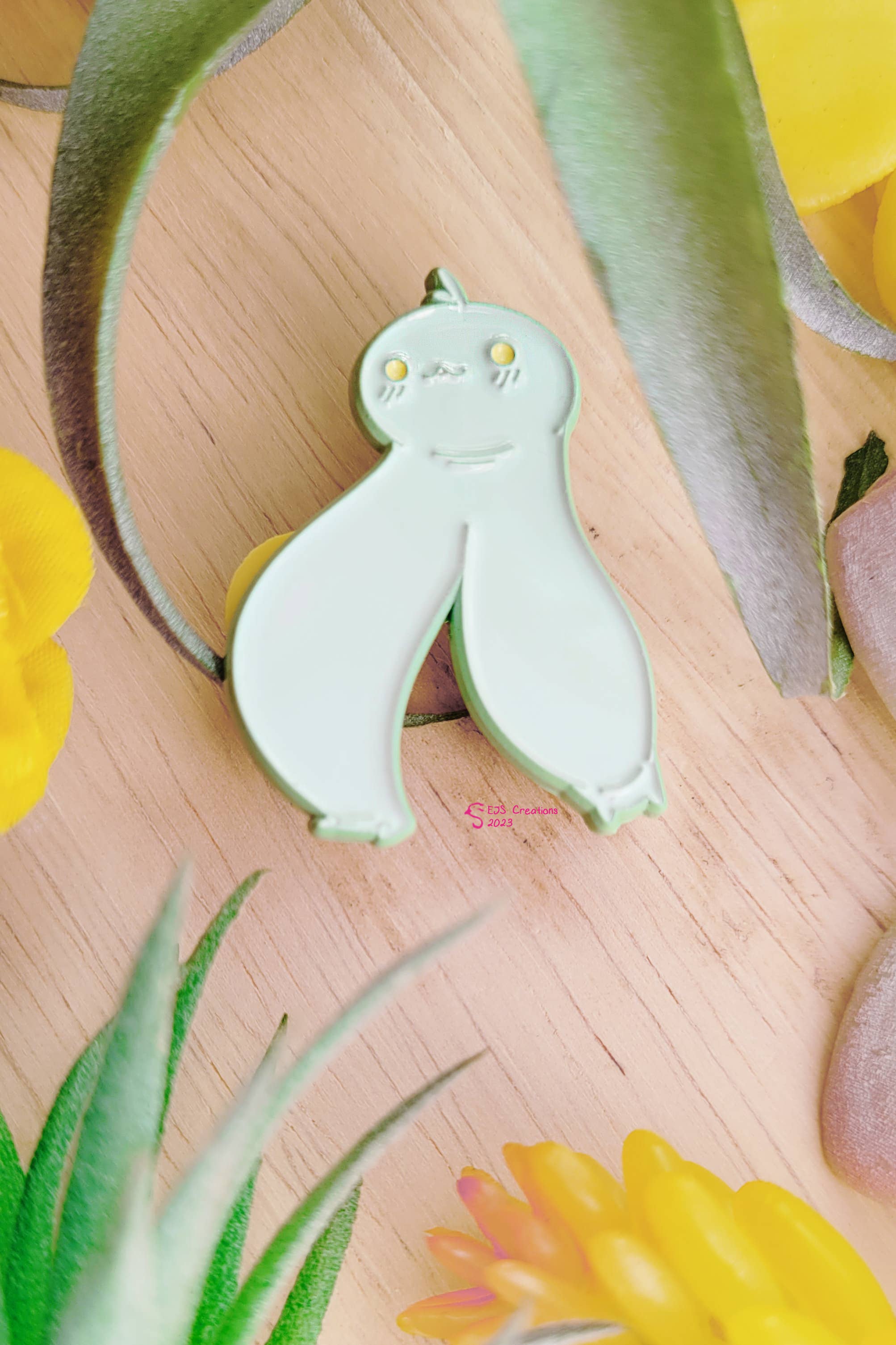 EJS Creations - Venta al por mayor Botón/prendedor - Alfiler de esmalte suave Fresno Nightcrawler6