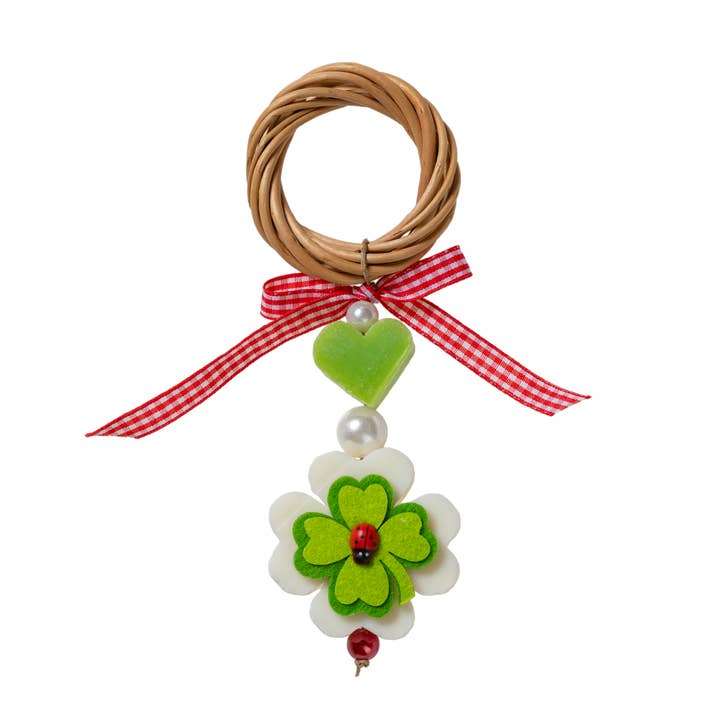 Firkløver - duftende sæbekrans for engroshandel hos Amorevole