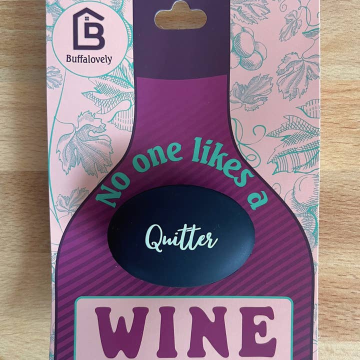 Buffalovely - Wholesale Wine stopper - Quitter Silicone Wine Stopper-Violet2