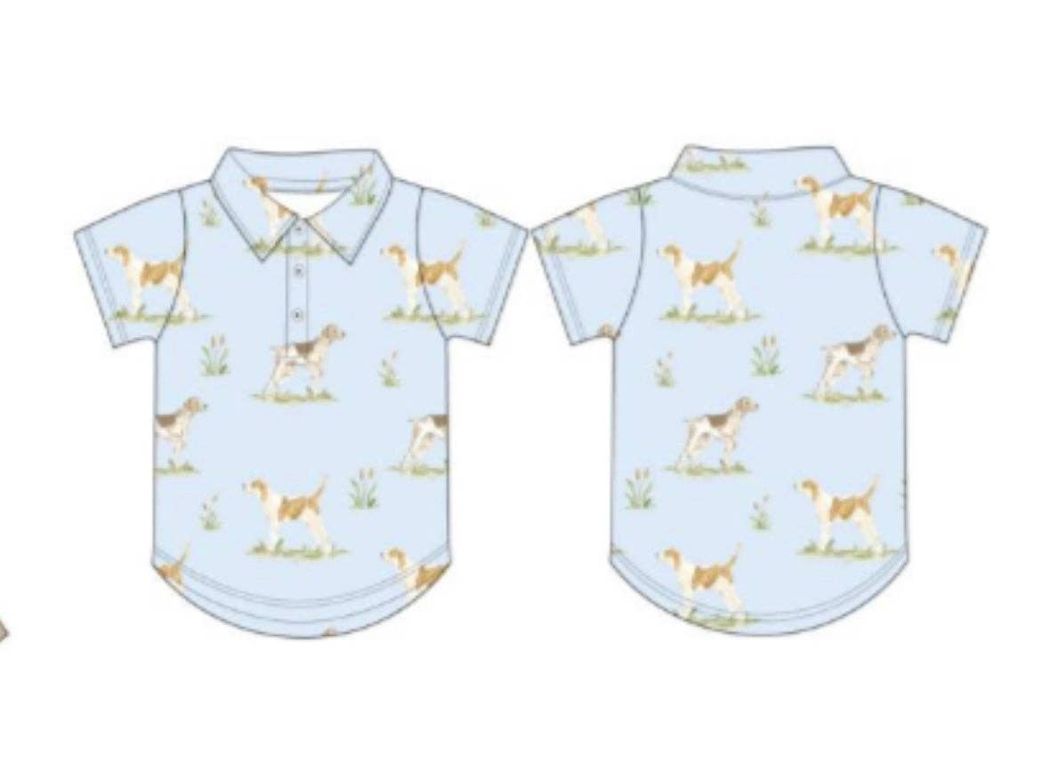 Sweet Bay Clothing - Wholesale T-Shirt - Kids - Hunting Dogs Polo Shirt1