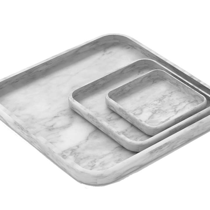 Méco marble design - Wholesale Decorative Tray - SIMPLY 252