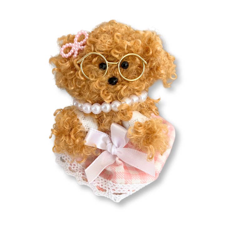 SMART GIRL MORU DOG DIY KEYCHAIN KIT for wholesale by MODEUN SHOP