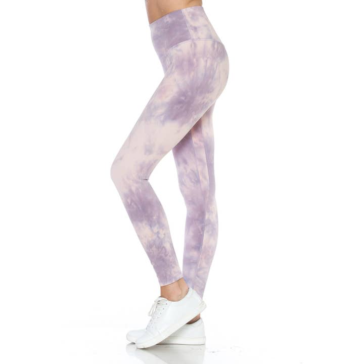 Premium Nylon Activewear Print Capri Leggings (25" Inseam) for wholesale by Leggings Depot