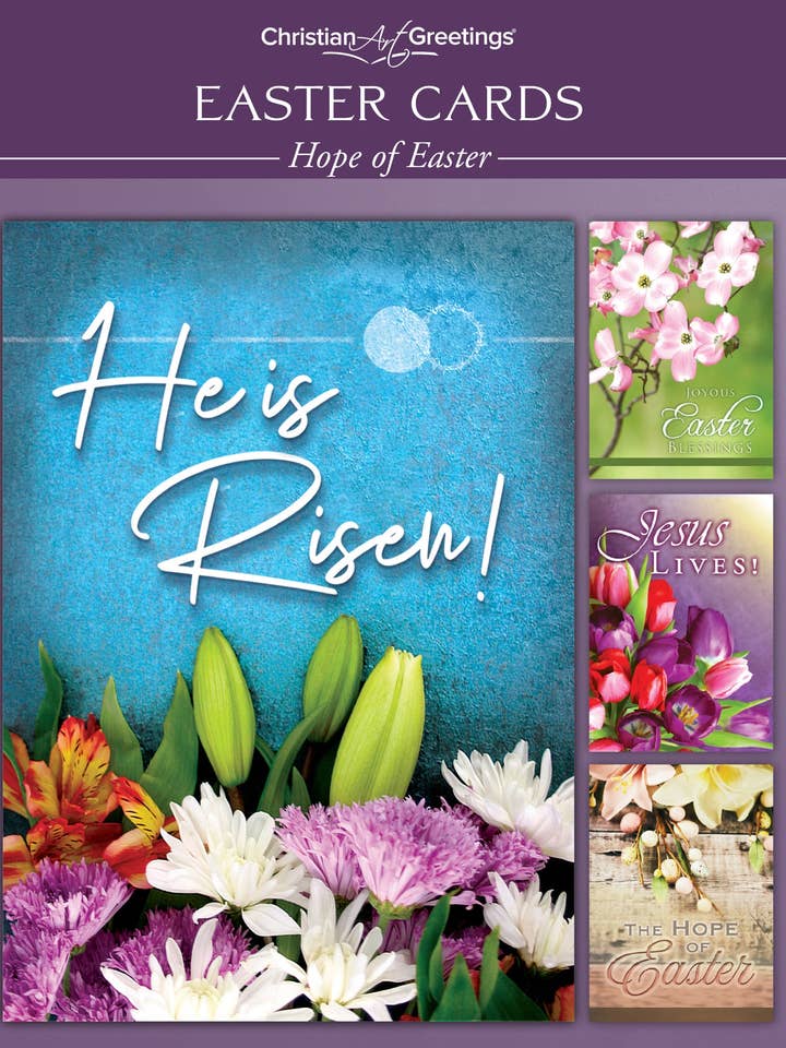 Greeting Card Box - Easter - Hope of Easter for wholesale by Warner Press