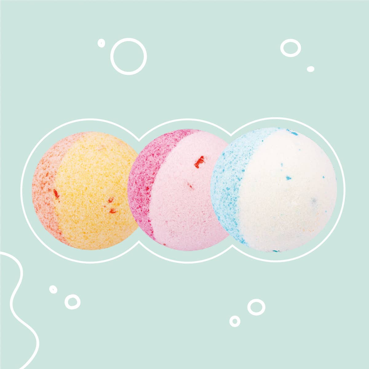 BadeFee - Vendita all'ingrosso Bombe/polveri da bagno - Set regalo bombe da bagno / sfere da bagno "Esotico"0