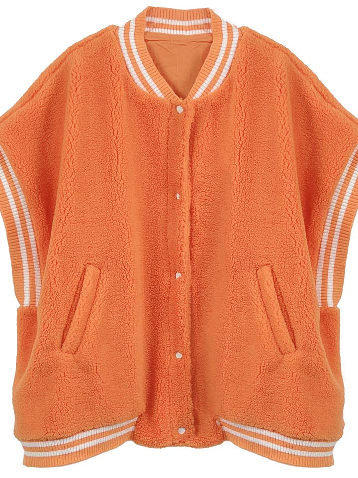 Do Everything In Love® - Wholesale Outerwear Vest - Women's - College Sherpa Vest18