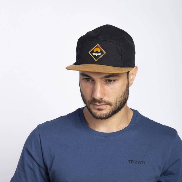 ATARDECER CONDOR (PRETO) por atacado de Trown Headwear and Hats