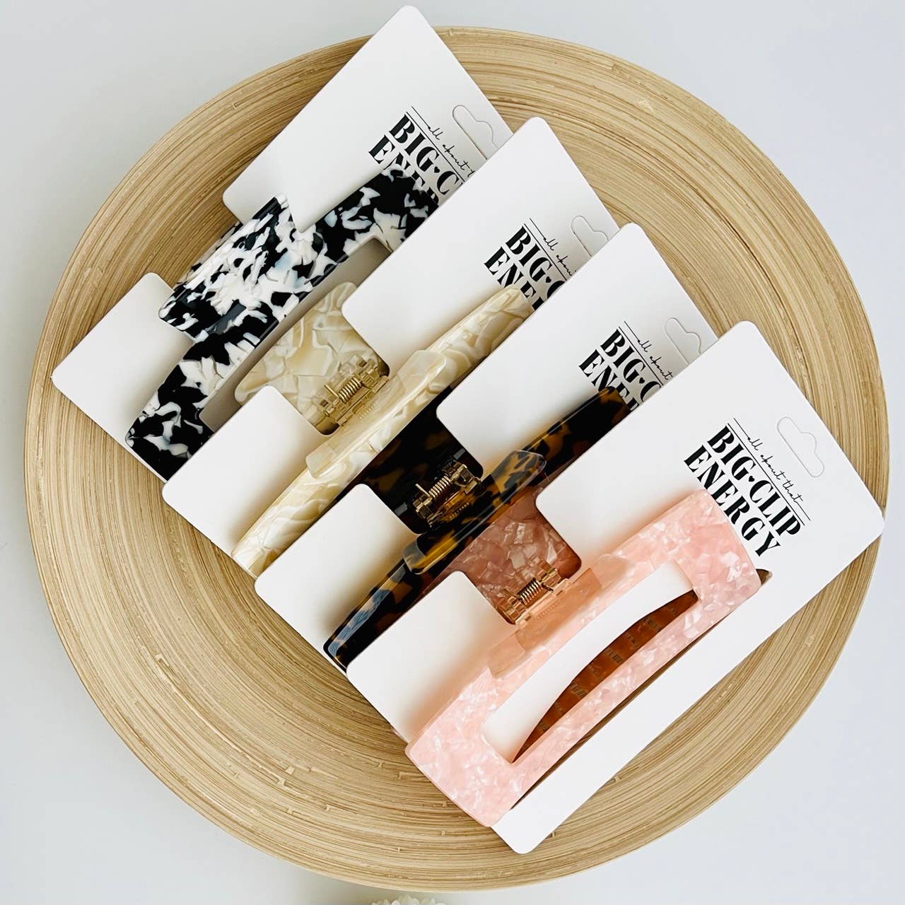 Tiny Gift Society - Wholesale Hair Clip - Women's - XXL Claw Clip | Big Clip Energy | Funny Thick Hair Claw Clip5