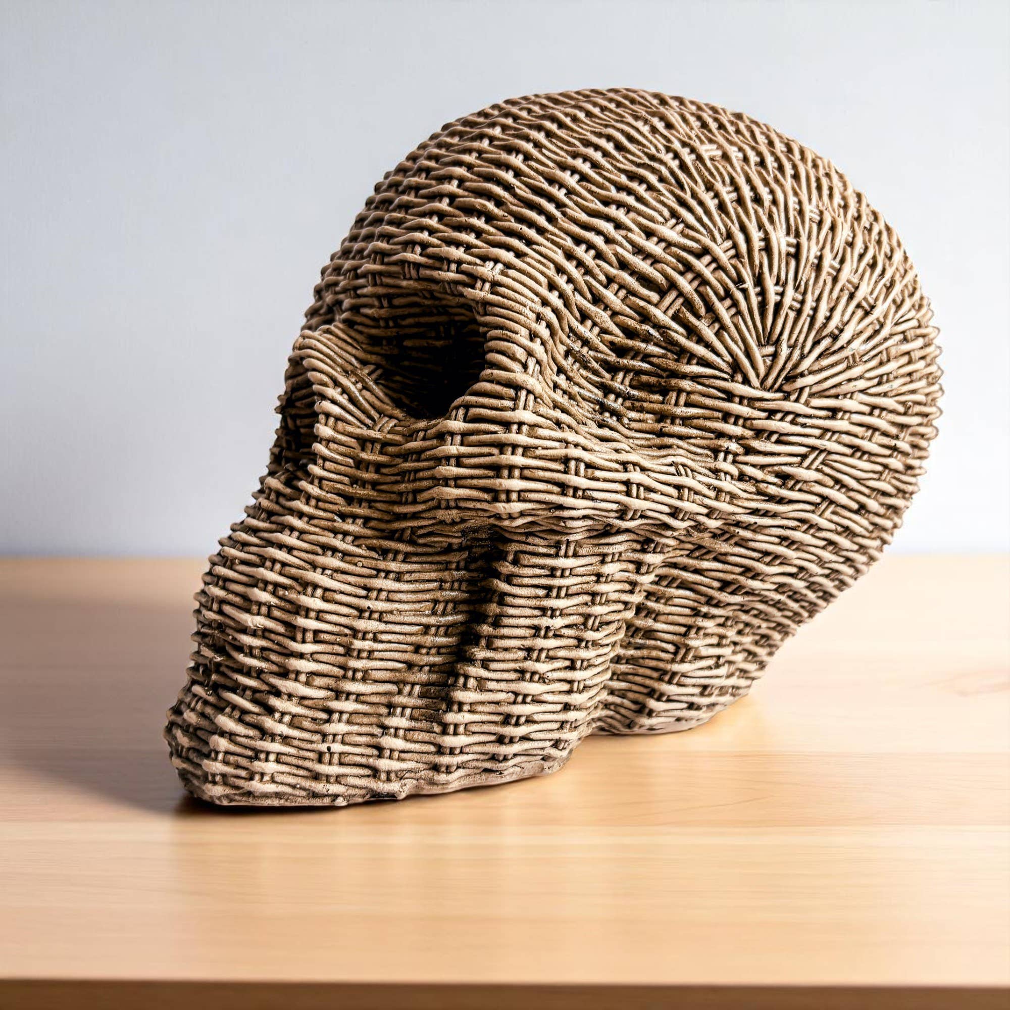 Gia Roma - Wholesale Decorative Figurine - Resin Skull Statue Rattan Halloween Gothic Home Decor Unique15