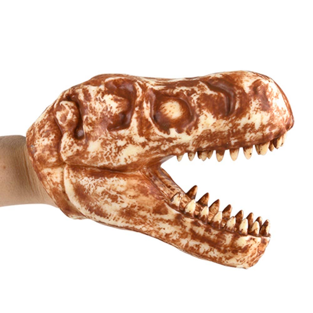 La Luna Bella - Toys - Wholesale Puppet - Kids & Baby - Stretchy T-Rex Fossil Hand Puppet 6" LLB kids toys3