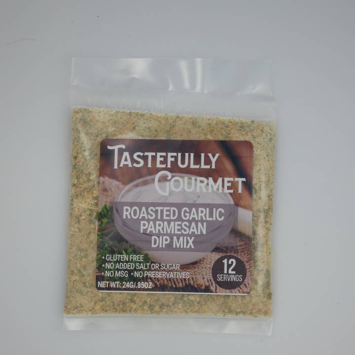 Roasted Garlic Parmesan Dip Mix for wholesale by Tastefully Gourmet