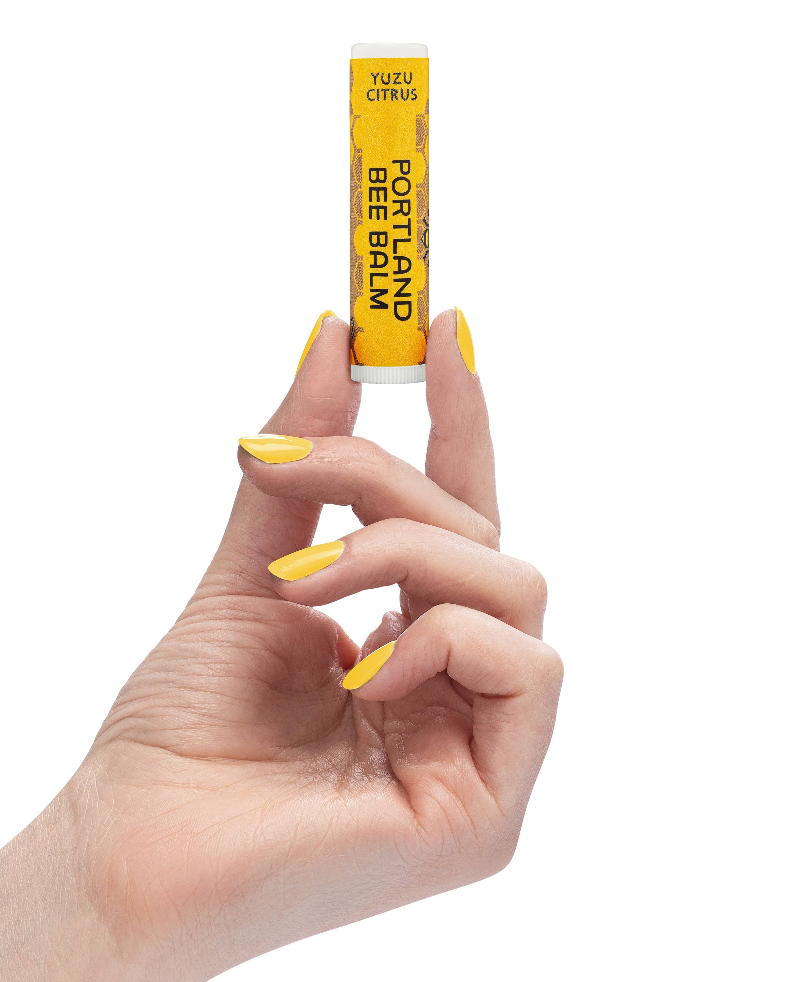 Portland Bee Balm – wholesale Läppbalsam – Yuzu Citrus Bivax Läppbalsam Display – 24-pack6