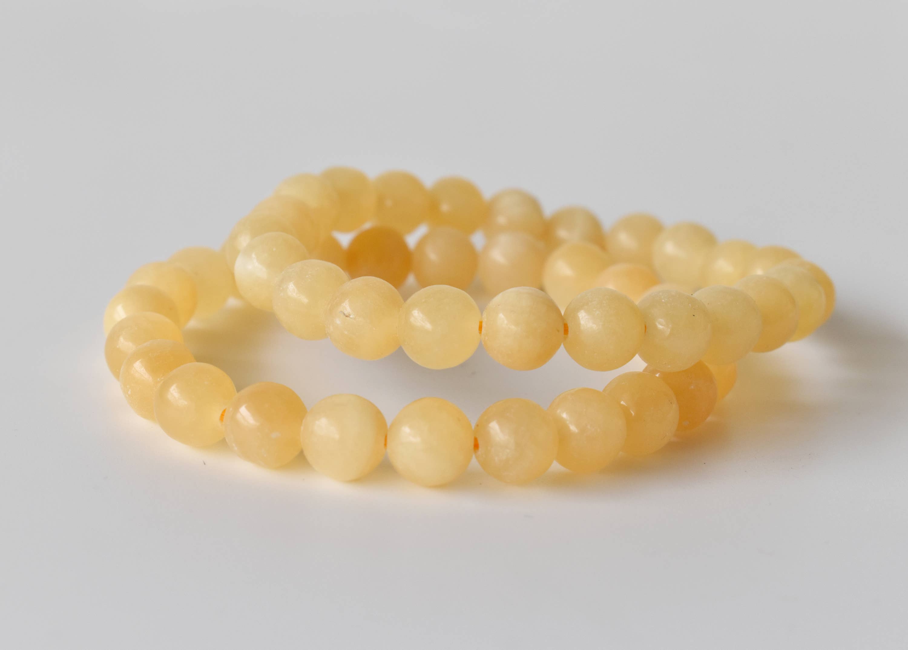Soothing Crystals - Wholesale Beaded Bracelet - Healing Bracelet | Honey Calcite | Gemstone Bracelet0