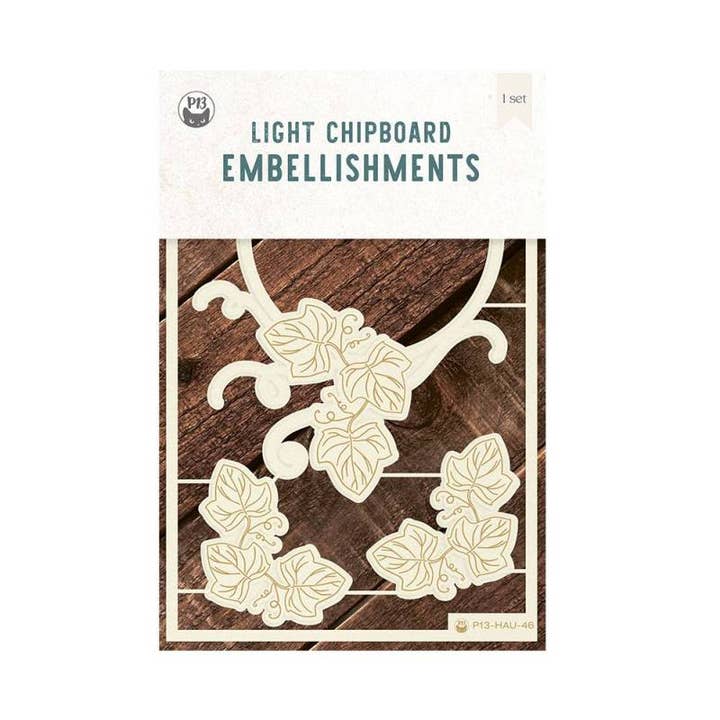 Lätta spånskivor Hello Autumn 03, 4X6", 6st för wholesale av P13