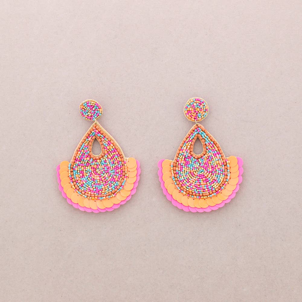 Sonata – Brincos de argola por atacado – BRINCOS PENDENTE CONTAS CONTAS LANTEJOULAS2