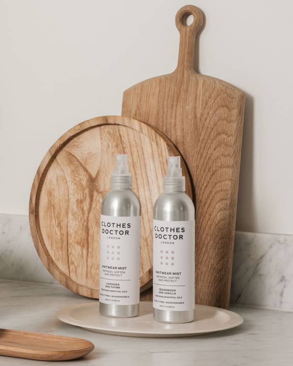 Clothes Doctor - Wholesale Linen Spray - Knitwear Mist - Cedarwood and Vanilla