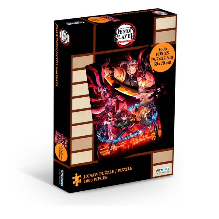 Puzzle de 1000 pièces Demon Slayer pour la vente par ABYstyle