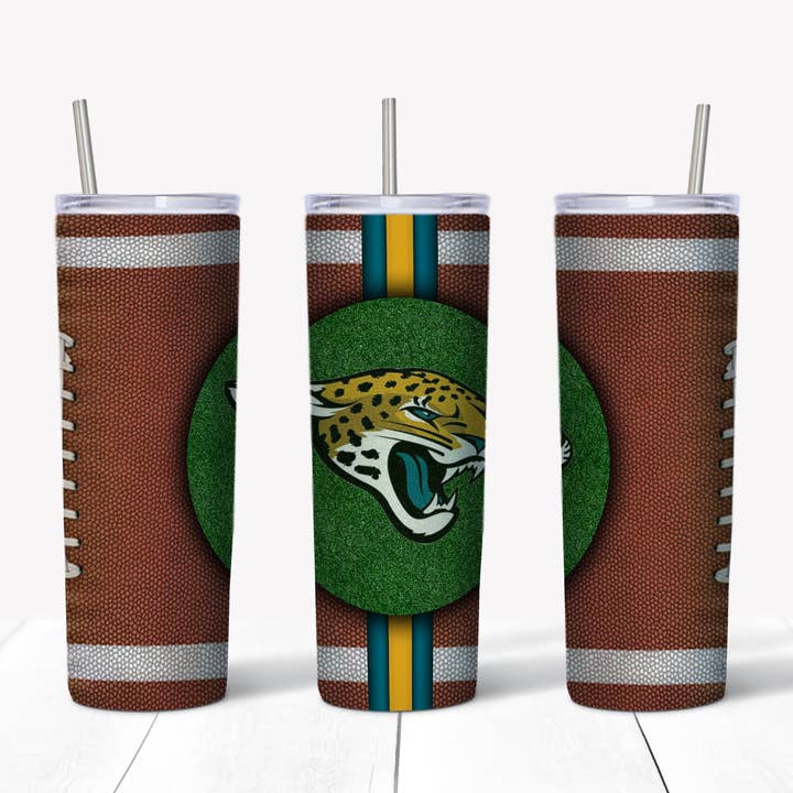 20oz Stainless Steel Tumbler - Jacksonville Jags for wholesale by Your Custom Sports