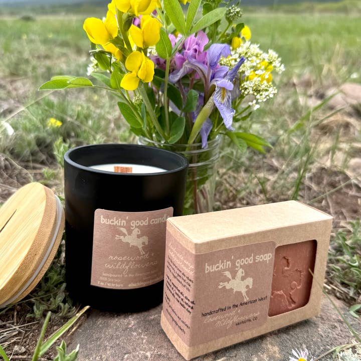 buckin’ good products - Wholesale Bar Soap - Soap Rosewood & Wildflowers (western boutique)3