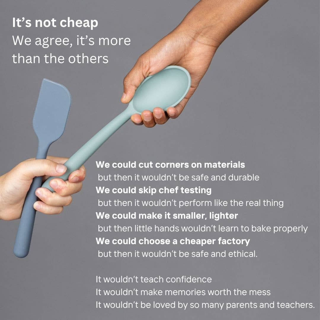 Tämpoco Design - Wholesale Kitchen Utensil Set - Montessori Kids Baking Set – Pink | Perfect Holiday Gift8