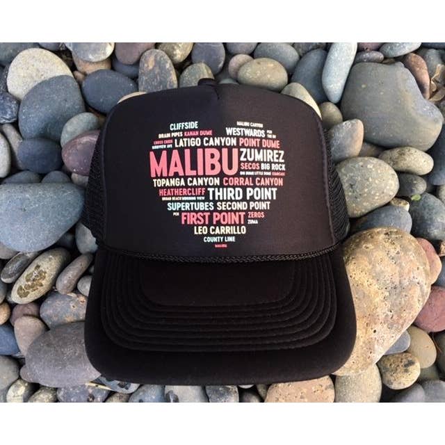 Malibu Community Heart Hat for wholesale by Pacific Coast Apparel