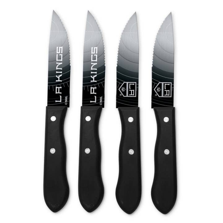 NHL Los Angeles Kings 4pc Steak Knife Set for wholesale by Inglasco Inc.