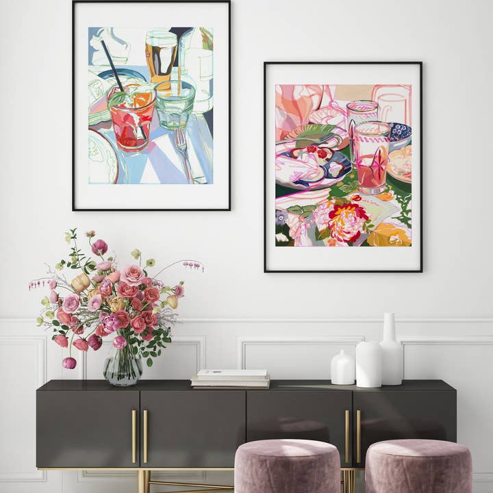 Anissa Riviere Art and Prints - Wholesale Art Print - "Aperol Spritz" Cocktails in Italy Signed Giclee Print4