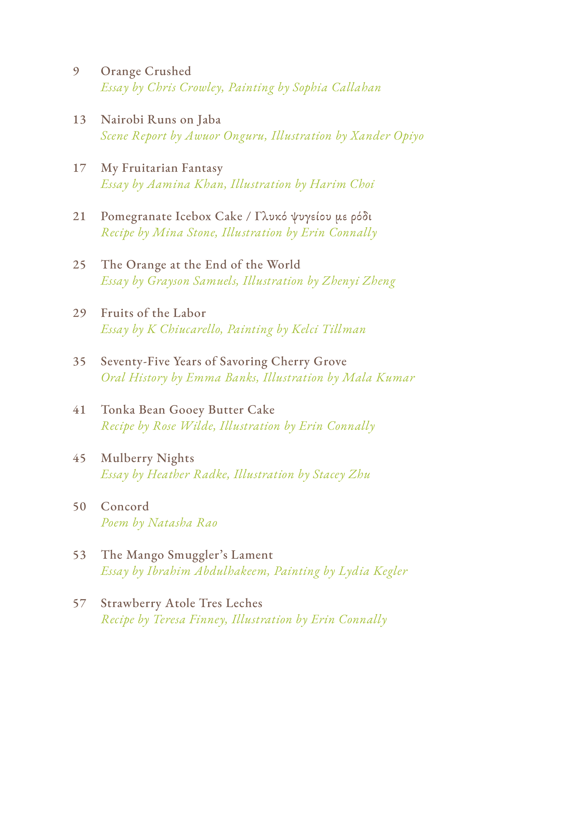 Cake Zine - Vente Magazine - Tome 7 : Fruit défendu2