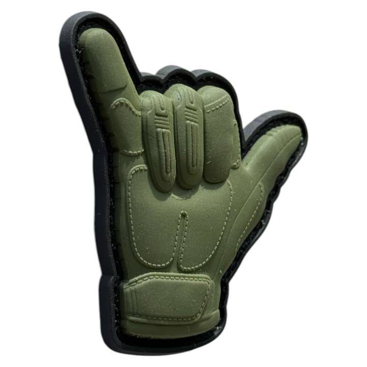 ARTPATCHES - Venta al por mayor Parches - Tactical Shaka — Verde OD — Parche de PVC1