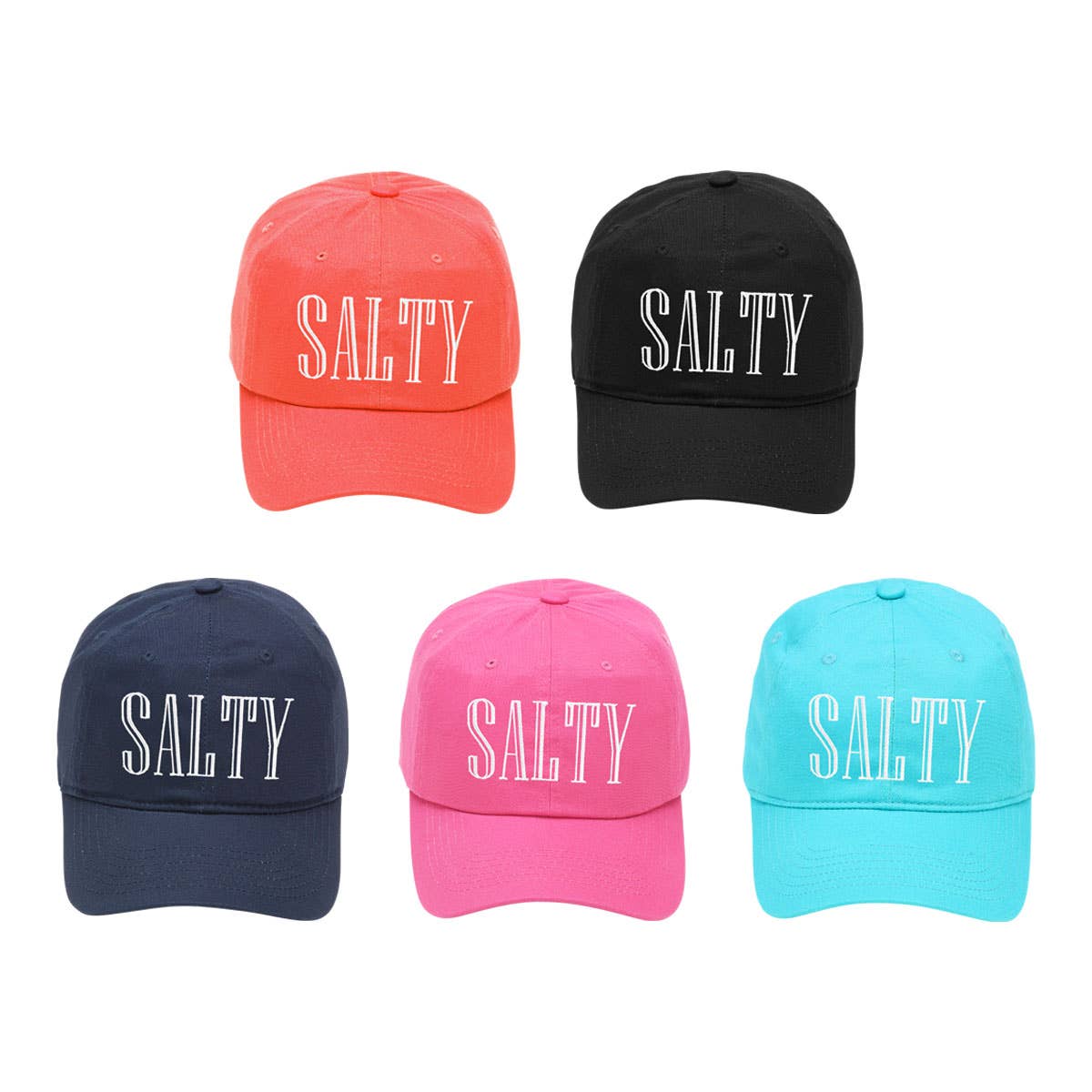 Viv&Lou - Wholesale Baseball Cap - Women's - Salty Embroidered Cap6