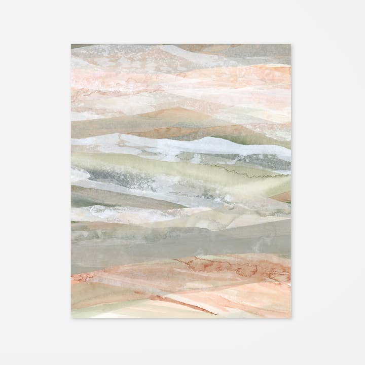 "Seaside Allure" A Vertical Print by Lara Eckerman for wholesale by Lara Eckerman Art