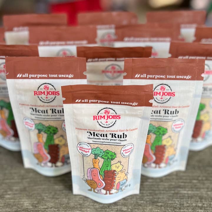 Rimjobs & Meat Rub Co. – wholesale Rub – Medelhög värme äppelvedrökt köttrubb/krydda för alla ändamål