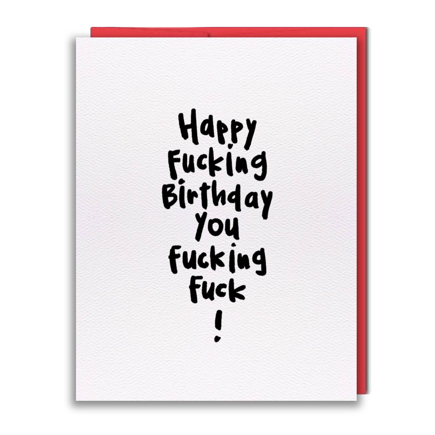 studio vcky - Wholesale Birthday Card - Greeting Card - Pen15 - HBD Fuck0