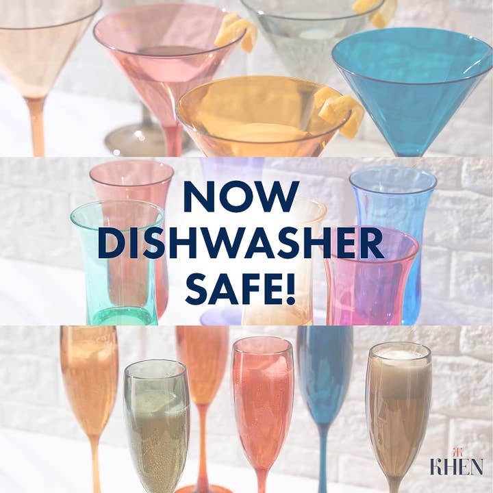 The Wine Savant / Khen Glassware - Wholesale Wine Glass - Unbreakable Stemmed Tritan Wine Glasses Set of 85