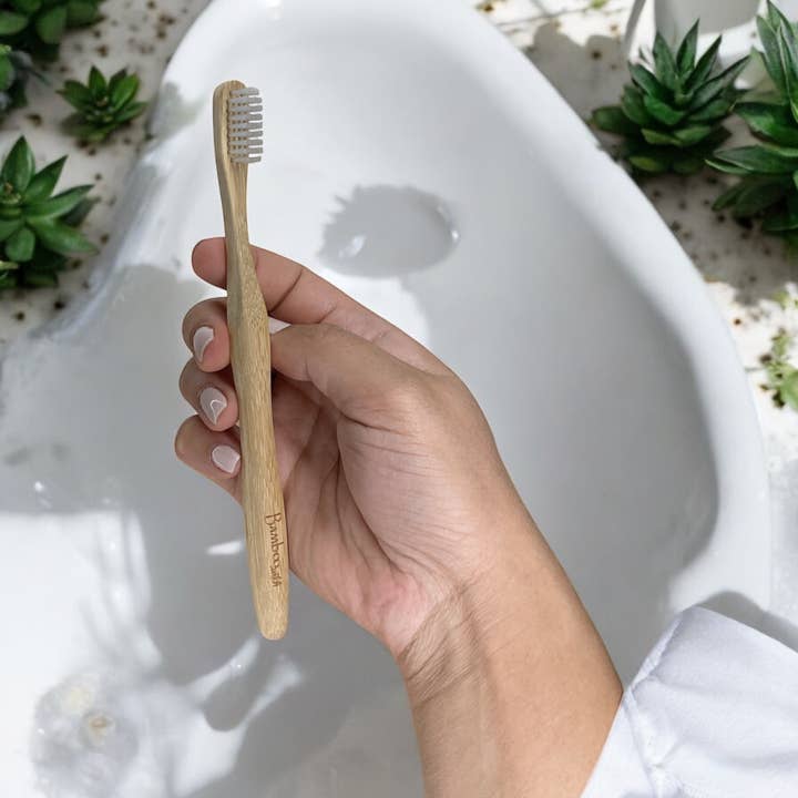 Bamboo Switch - Wholesale Toothbrush - 100% Compostable Bamboo Toothbrush | Summer Bestseller