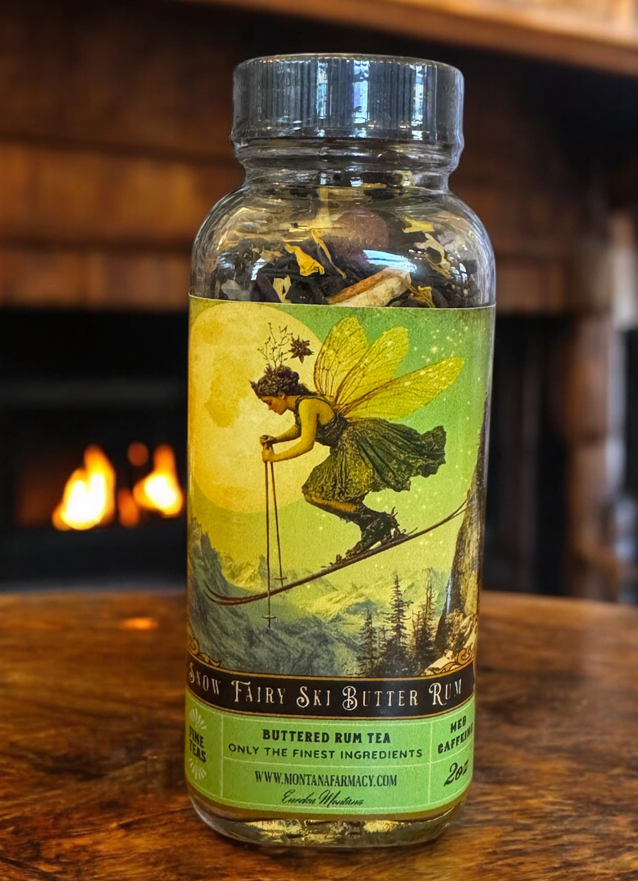 Montana Farmacy - Wholesale Loose Tea - Snow fairy Ski Butter Rum Pray for Snow Tea Alpine Adventure0