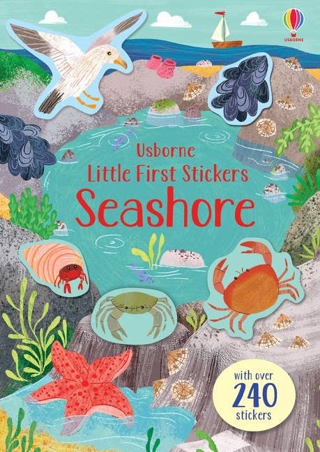 HarperCollins - Wholesale Sticker - Kids & Baby - Little First Stickers Seashore : Usborne