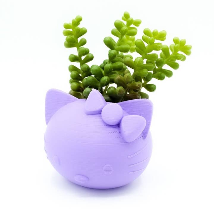 Clever Contraptions - Wholesale Plant Pot - Hello Kitty Cat Kitten Succulent Planter Vase