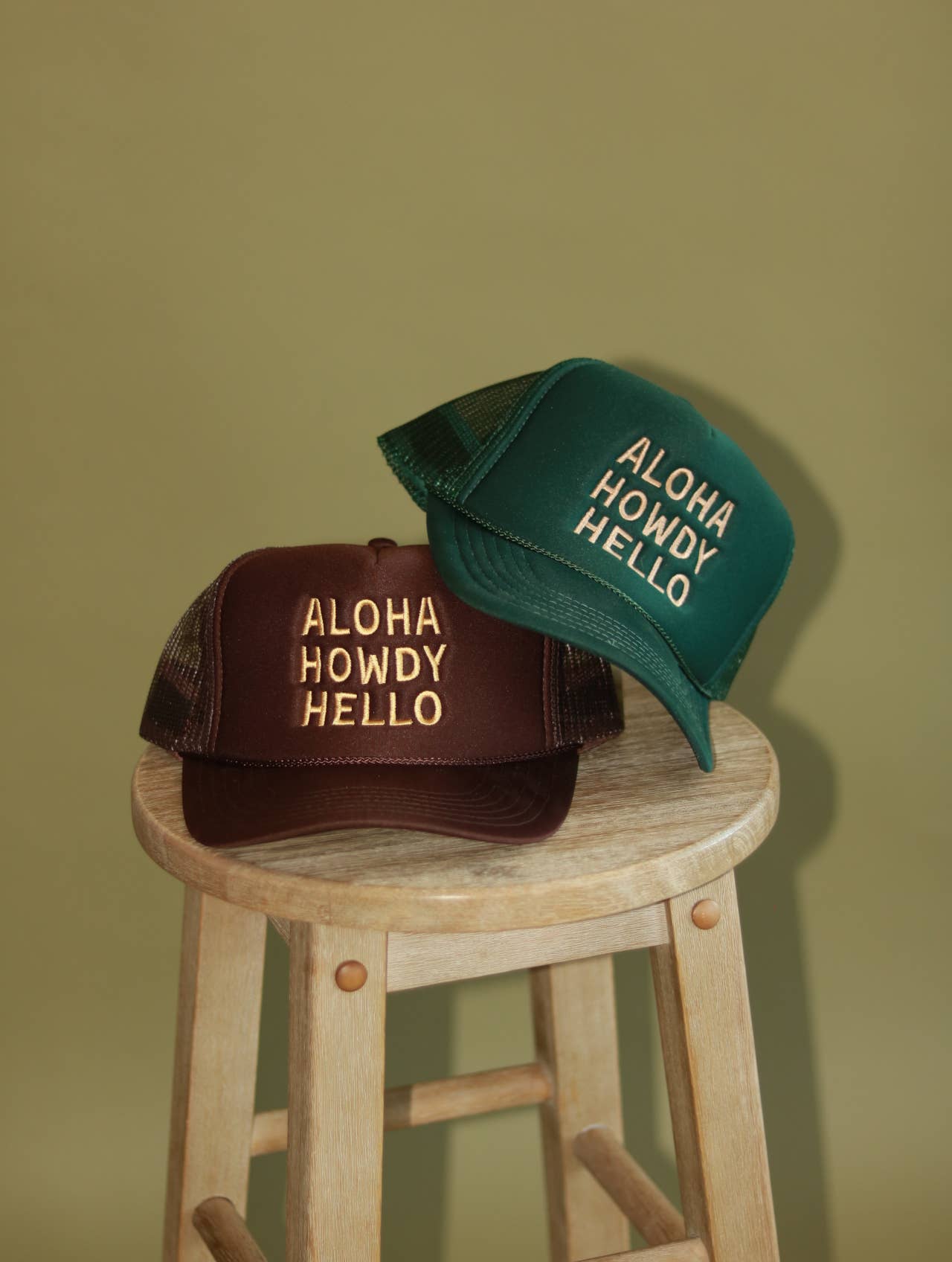 Electric label - Wholesale Trucker Hat - Unisex - Aloha Howdy Hello Trucker hats6