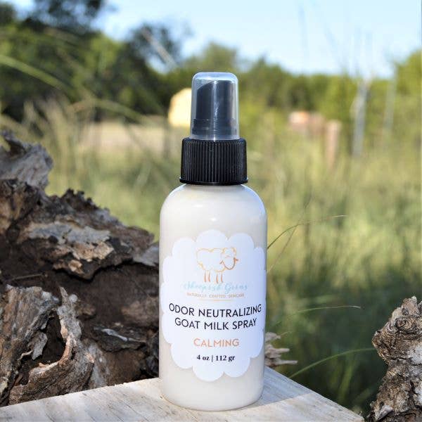 Lugt Neutraliserende gedemælk Body Spray 4.5 oz - Beroligende for engroshandel hos Sheepish Grins