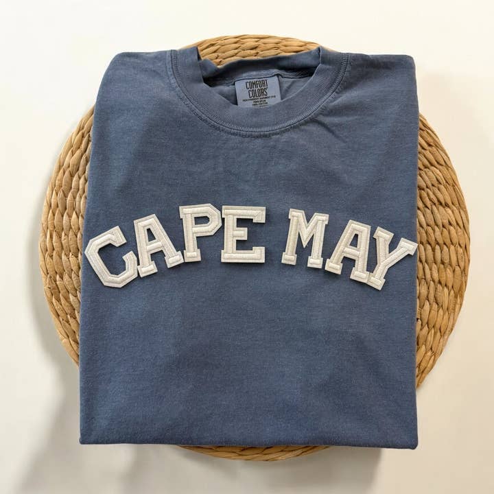 Comfort Colors Cape May kortærmet skjorte, New Jersey skjorte for engroshandel hos Threads And Needles, INC.