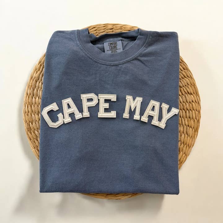 Comfort Colors Cape May Short Sleeve Shirt, New Jersey Shirt for wholesale by Threads And Needles, INC.