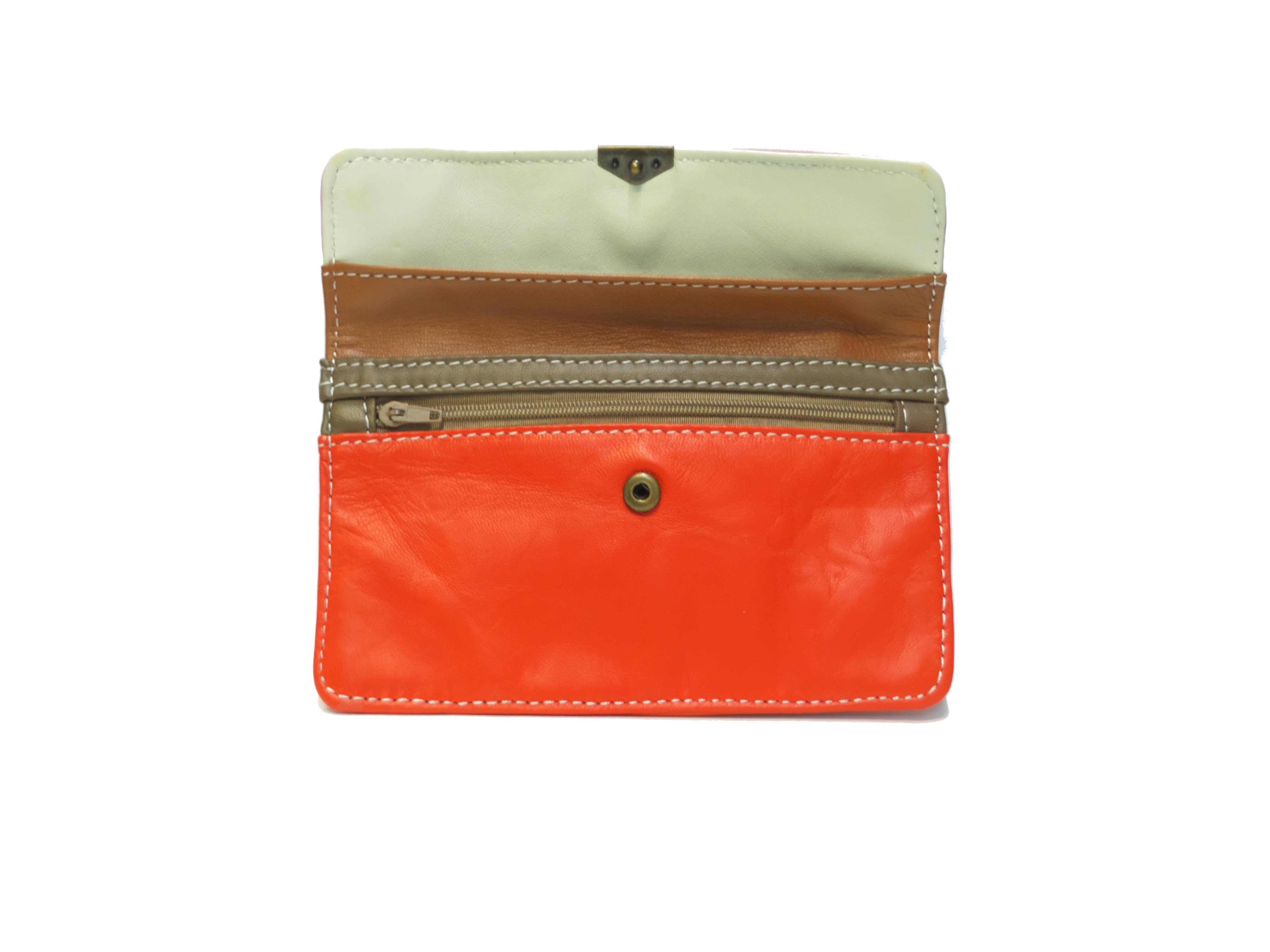 Royal marais - Vente Porte-monnaie – unisexe - porte monnaie multi poches en cuir Pm401713