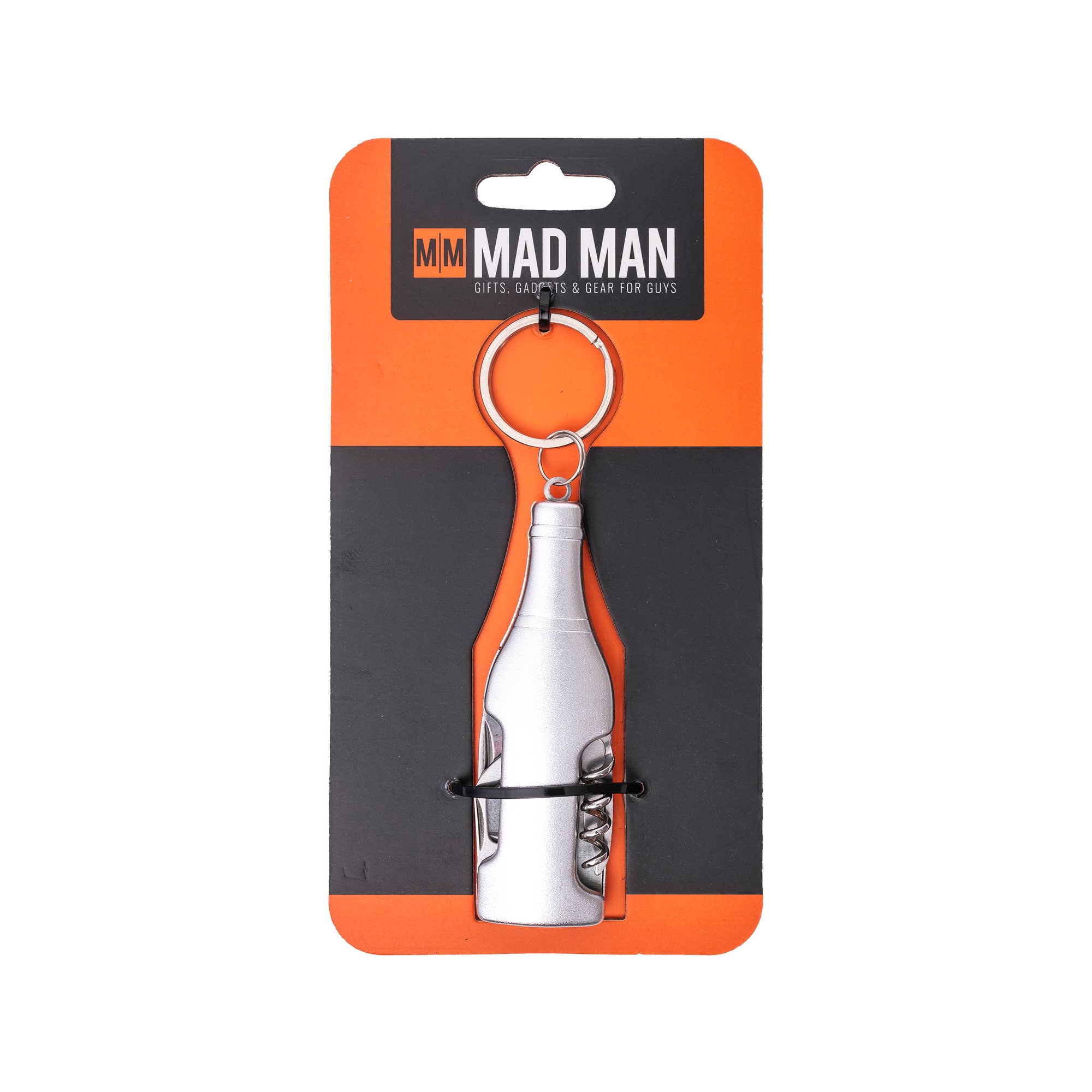 Mad Man - Wholesale Keychain - Men's - Aged to Perfection Wine Opener Multi Tool8