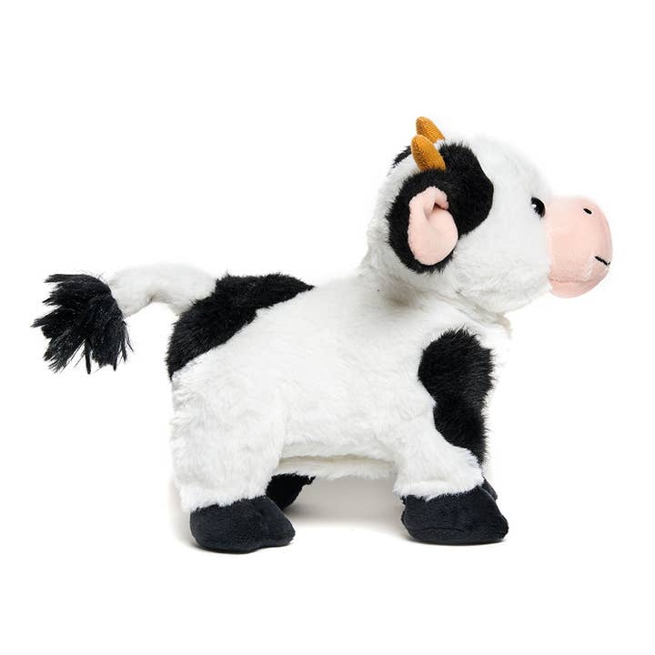 Cuddle Barn, Inc. - Wholesale Stuffed/Plush Toy - Kids & Baby - Barnyard Buddies - Cow (Soft Singing Walking Kid Plush Toy)4