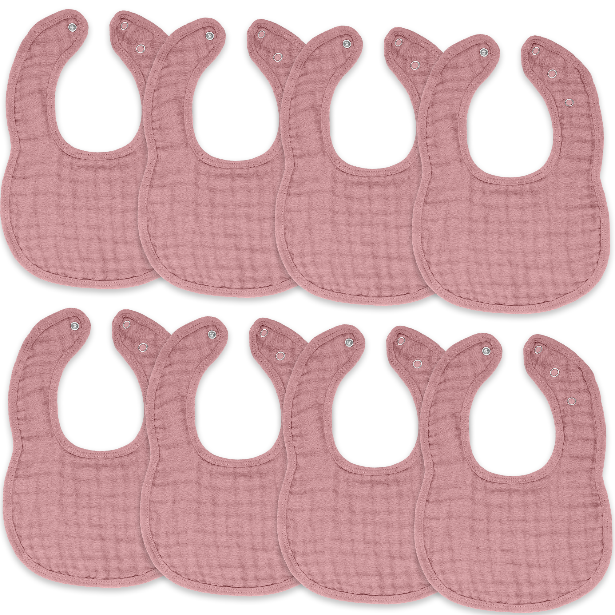 Comfy Cubs - Wholesale Bib - Baby - Muslin Cotton Baby Bibs Adjustable Size by Comfy Cubs57