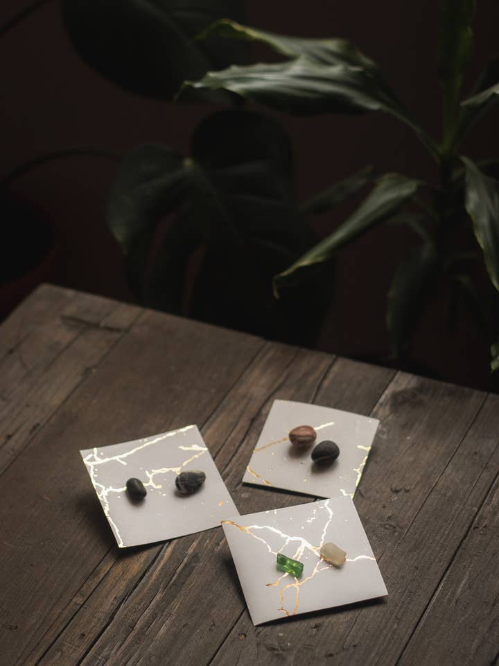 @EARTHWINDESIRE original stone-inox 1 paio di orecchini per la vendita all'ingrosso da parte di Earth Wind Desire