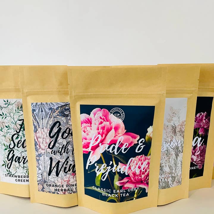 NovelTea Bookstore & Gifts – wholesale Loose tea – Jane Austen Inspired Loose Leaf Tea Collection Box17