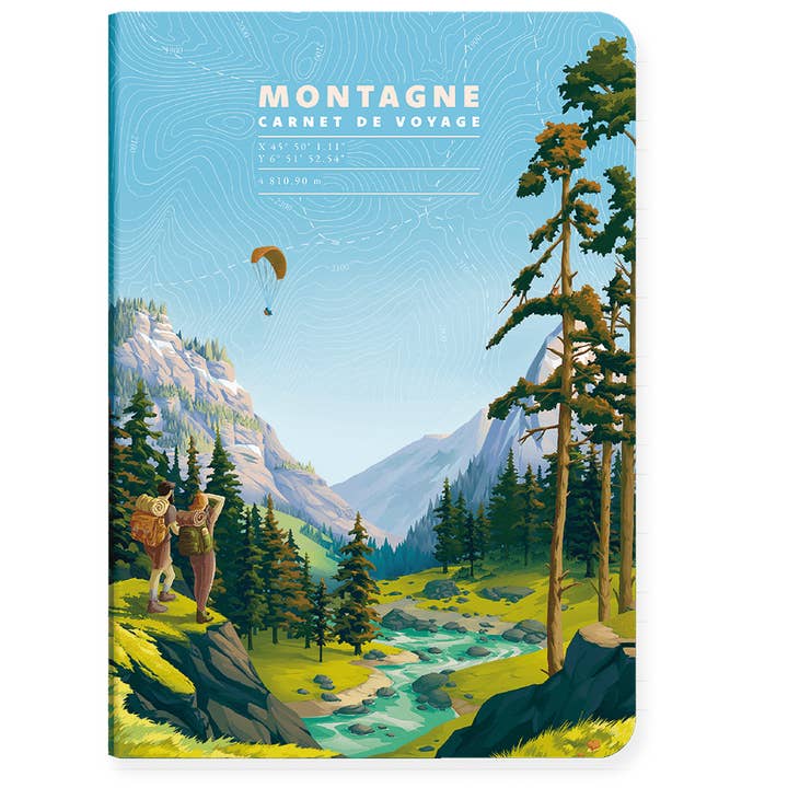 AVENTURA ÉDITIONS - Wholesale Notebook - Mountain Summer Notebook